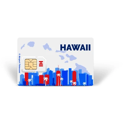 Afbeelding van Simkaart Hawaii Unlimited Data + Onbeperkt Bellen Op Prepaid Met Snel 4G/5G Internet En Reis In Australië Oceanië Airport