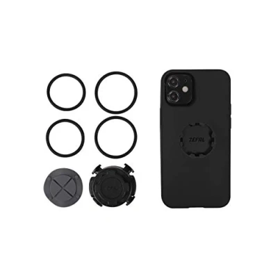 Afbeelding van Zéfal telefoonhouder voor fiets Bike Kit iPhone 12 Mini houder smartphone en mountainbike beschermhoes robuust discreet