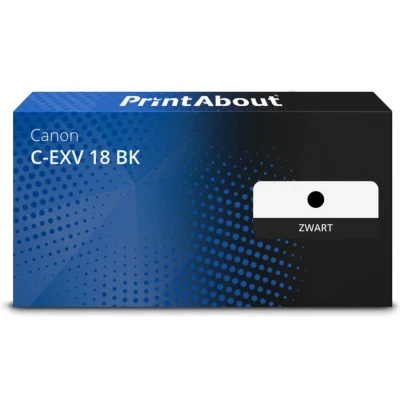 Afbeelding van Huismerk Canon C EXV 18 BK Toner Zwart
