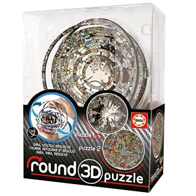 Image de Puzzle 3D Rond Charles Fazzino 19707