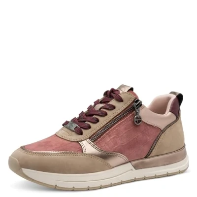 Afbeelding van Tamaris Damessneakers Low 1 23732 41 damessneakers, Old Rose Comb, 40 EU