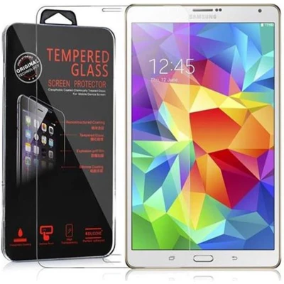 Afbeelding van Cadorabo Screenprotector geschikt voor Samsung Galaxy Tab S (8.4 inch) in KRISTALHELDER Gehard (Tempered) display Film beschermglas 9H hardheid met 3D Touch