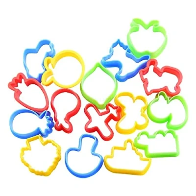 Afbeelding van Kiddy Clay 10577 kneedvormen, 16 stuks
