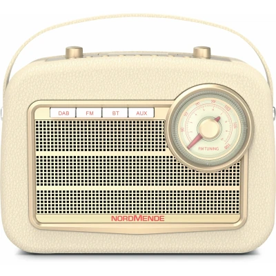 Afbeelding van TechniSat Transita 130 &#039;vintage look&#039; DAB+ radio met bluetooth beige