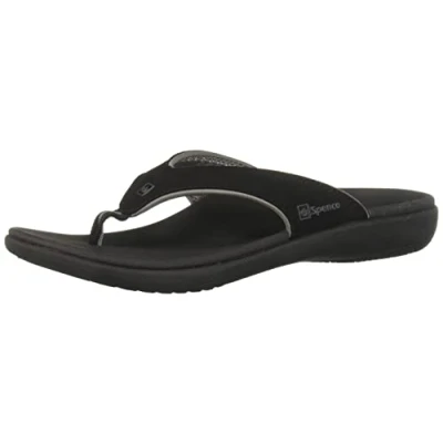 Afbeelding van Spenco Slippers Yumi Zwart Schoenmaat: Heren: 44 (28.5 cm)
