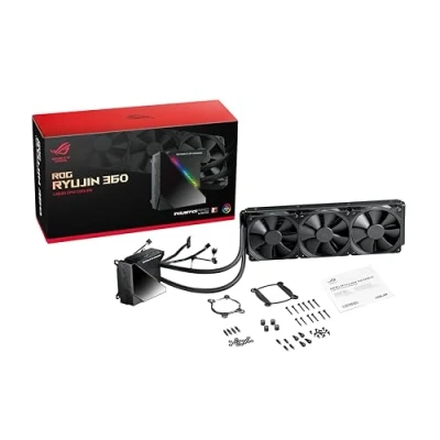 Afbeelding van ASUS ROG RYUJIN 360 Processor Alles in één vloeistofkoeler 12 cm Zwart 1 stuk(s)