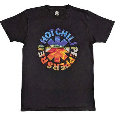 Afbeelding van Red Hot Chili Peppers Californication Asterisk Heren T shirt XL Zwart