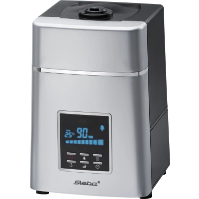 Afbeelding van Steba LB5 Ultrasoon Luchtbevochtiger ECO stand ionisatie 6 liter timer tot 30m2 Zilver
