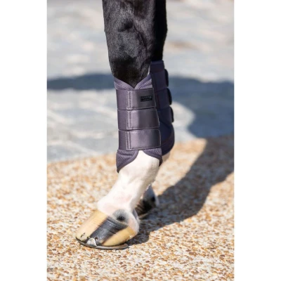 Afbeelding van Equestrian Stockholm Beenbeschermers Classic Mesh Dark Violet L Agradi.be