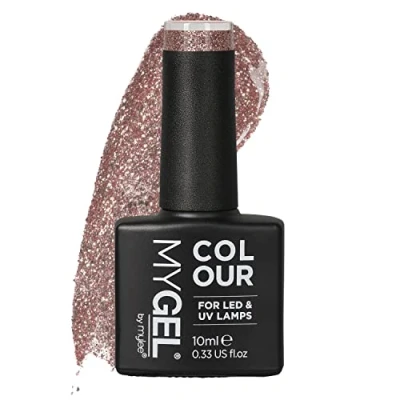 Afbeelding van Mylee Gel Nagellak 10ml [Access all Areas] UV/LED Gellak Nail Art Manicure Pedicure, Professioneel &amp; Thuisgebruik [Fine Glitters Range] Langdurig en gemakkelijk aan te brengen