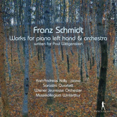Afbeelding van Karl Andreas Kolly, Sarastro Quartet Schmidt: Werke Für Linke Hand &amp; Orchestra (2 CD)