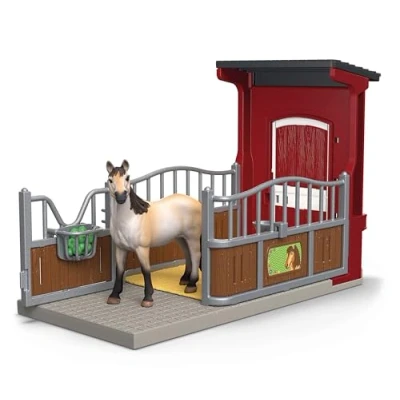 Afbeelding van schleich FARM WORLD Ponybox met Mustang Merrie 42724