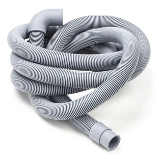 Afbeelding van Afvoerslang vaatwasser 22 19 mm 2.5 meter (Gehoekt/Recht, 0.5 Bar, 60 C)