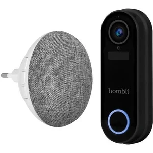 Image de Hombli Smart Doorbell 2 Pack Black (incl. Chime 2)