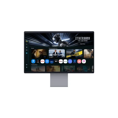 Image de Samsung Smart Monitor M9 Ls32fm902suxen 32 Pouces 3840 X 2160 (ultra Hd) Panneau Oled Réglable En Hauteur