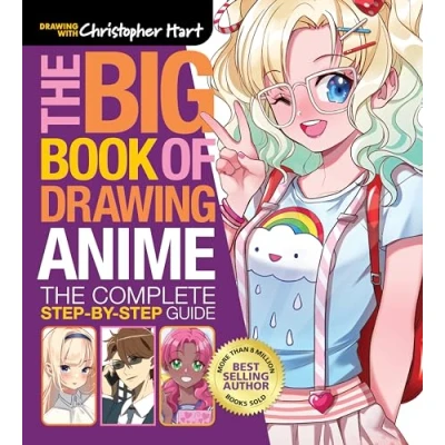Afbeelding van Drawing with Christopher Hart Big Book of Anime, The