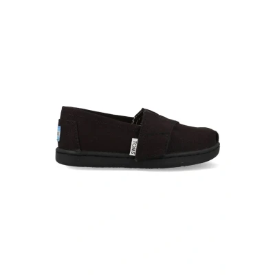 Afbeelding van TOMS Instappers voor kinderen, Maat: 19.5, Black Nylon/ canvas