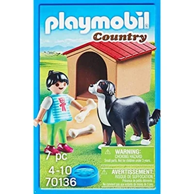 Image de Playmobil Country 70136 Enfant avec chien