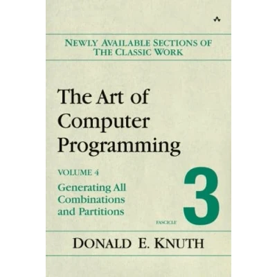 Afbeelding van Art of Computer Programming, Volume 4, Fascicle 3, The