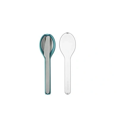 Afbeelding van Mepal Bestekset Ellipse Nordic Green 3 Delig