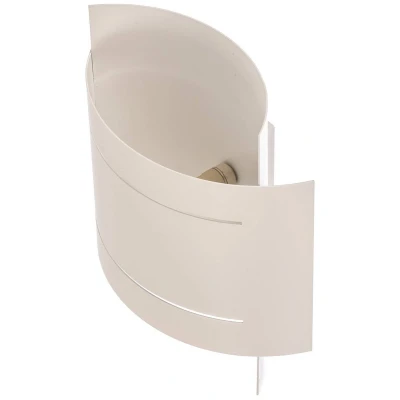 Afbeelding van Euluna Isotta wandlamp, halfrond, wit