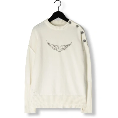 Afbeelding van Zadig &amp; Voltaire Trui voor kinderen, Maat: 140, Off white