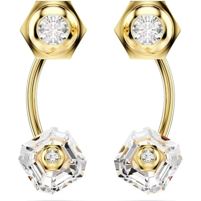 Afbeelding van Swarovski Numina Mixed CUTS Oorbellen, Dames, Maat: One Size, White