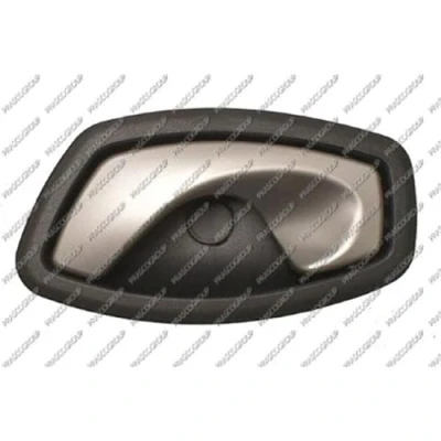 Afbeelding van PRASCO RN0868608 Deurgrepen Achter, Binnen, Links voor zwart, zilver