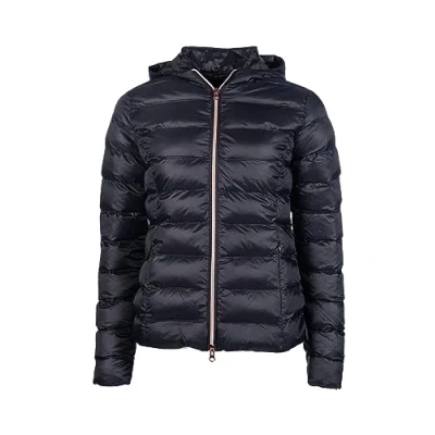 Afbeelding van HKM Jas Lena Zwart/Rosegoud XL