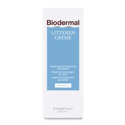 Afbeelding van Biodermal Littekencrème Vermindert zichtbaarheid van littekens Littekencreme tube 25ml
