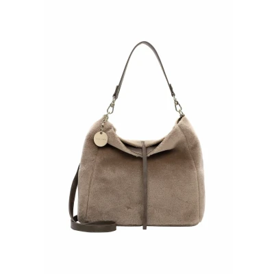 Afbeelding van Tamaris Handtas taupe, Dames, Maat: One Size, Taupe