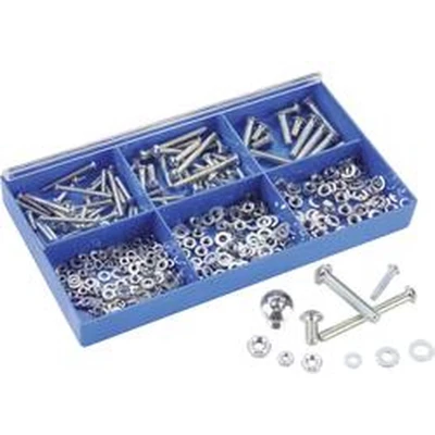 Afbeelding van 17578 Combi schroeven assortiment 402 onderdelen