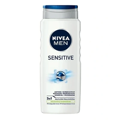 Afbeelding van Nivea Sensitive Shower Gel for Men 500ml
