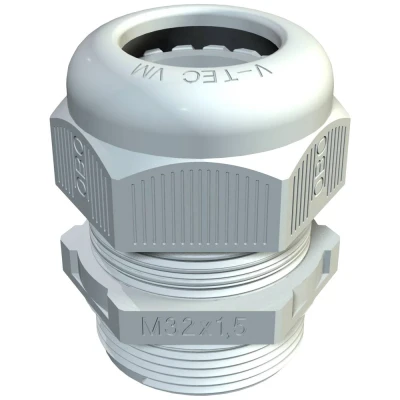 Afbeelding van OBO Bettermann 2022876 Wartel 1.5 mm Kunststof, PA Lichtgrijs 1 stuk(s)