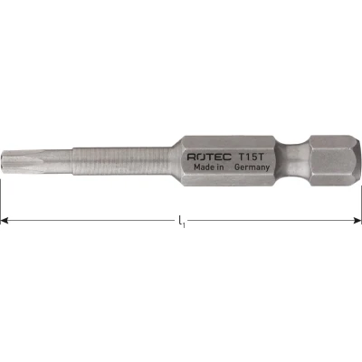 Afbeelding van Rotec Pro krachtbit T15 50mm