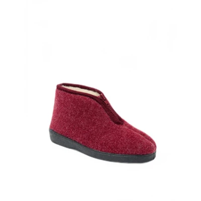 Afbeelding van Comfortabele wijdte pantoffels met rits