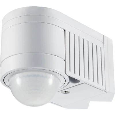 Afbeelding van Infrarood bewegingssensor PIR bewegingsmelder MCE202 360 bereik 12m wit