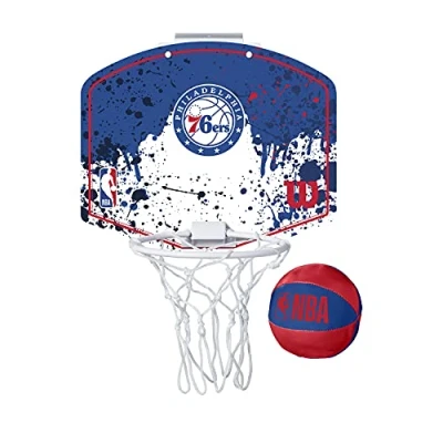 Afbeelding van Wilson NBA Team Mini Hoop Philadelphia 76ers