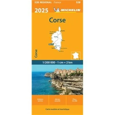Afbeelding van Regionale kaarten Michelin 528 Corsica / Corse 2025