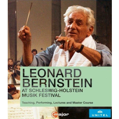 Afbeelding van Leonard Bernstein At Schleswig Holstein Musik Festival Teaching. Performing. Lectures And Master Course