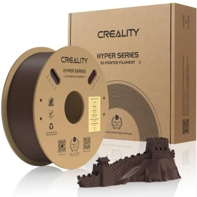 Afbeelding van Officieel 3D printerfilament Hyper PLA CF Creality filament voor hoge snelheid printen, duurzaam, glad, overhangende prestaties, maatnauwkeurigheid +/ 0,03 mm, 2,2