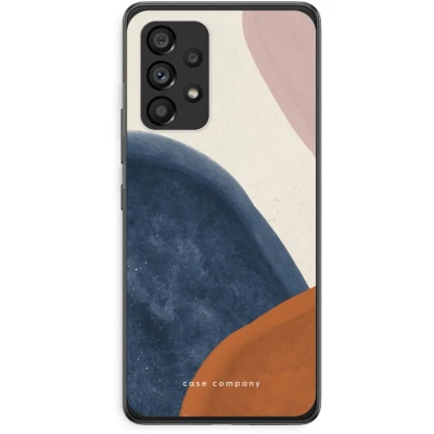 Afbeelding van Case Company® hoesje geschikt voor Samsung Galaxy A53 5G Geo #1 Soft Cover Telefoonhoesje Bescherming aan alle Kanten en Schermrand