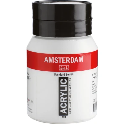 Afbeelding van Amsterdam Acrylverfverf 500 ml Zinkwit