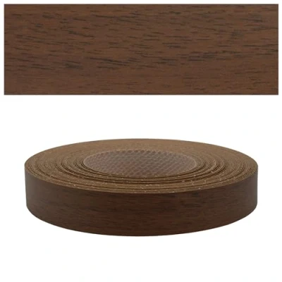 Afbeelding van Mprofi MT® melamine zang met smeltlijm, zangband voor plank, opstrijkbare rand meubelpanelen, (walnoot, 22 mm x 5 m)