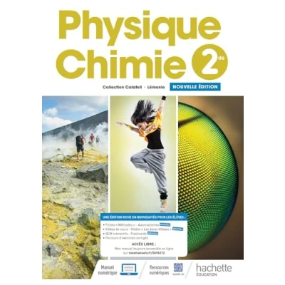 Afbeelding van PHYSIQUE CHIMIE 2DE LIVRE ELEVE