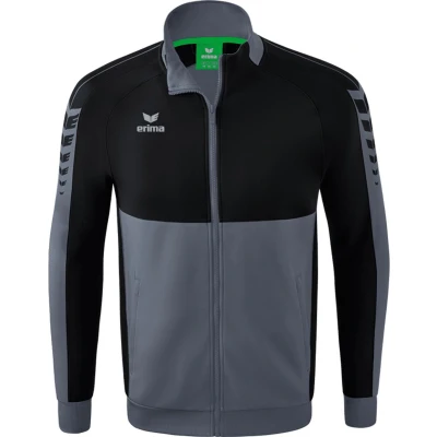Afbeelding van Erima Six Wings worker jack slate grey/zwart
