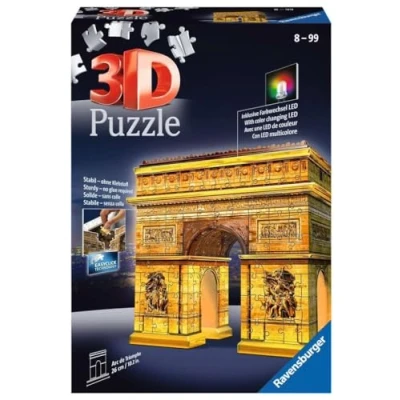 Afbeelding van Puzzel Ravensburger Iceland: Kirkjuffellsfoss 3D