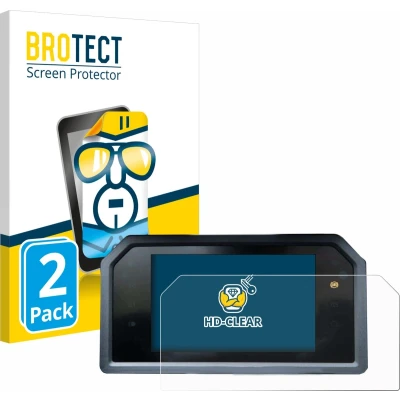 Afbeelding van BROTECT Screenprotector voor Yamaha Tmax 560 2023 Folie Beschermfolie transparant (2 Stuks)