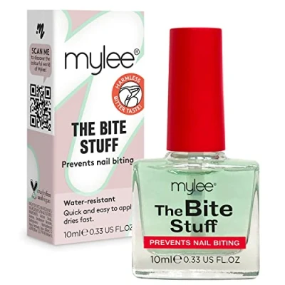 Afbeelding van Mylee The Bite Stuff Nagelstop, transparante nagellak om het bijten van nagels voor volwassenen en kinderen te stoppen, snel eenvoudig aan brengen, waterdicht