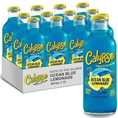 Afbeelding van Calypso Ocean Blue Lemonade Tray 12 x 473 ml